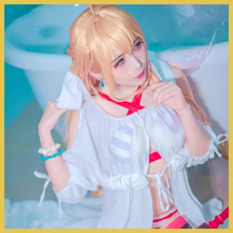 FGO Nero для косплея костюм Fate/Grand заказ купальник Кастер костюмированной | Отзывы и видеообзор -32972643390