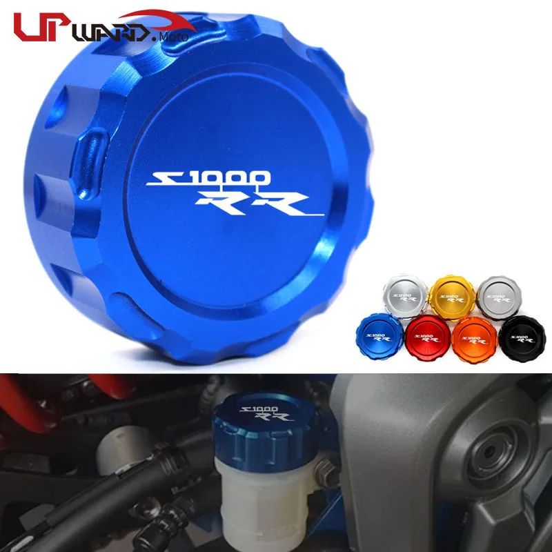 

For BMW S1000RR S 1000RR S1000 RR 2011 2012 2013 2014 2015 2016 Motorcycle CNC Aluminum Rear Brake Reservoir Cover Caps