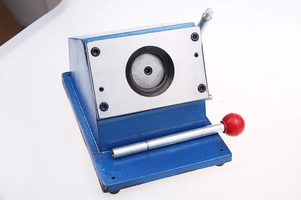 Бумажный ПВХ резак значка/кнопка делая машину 50 мм Круглый/круглый бизнес