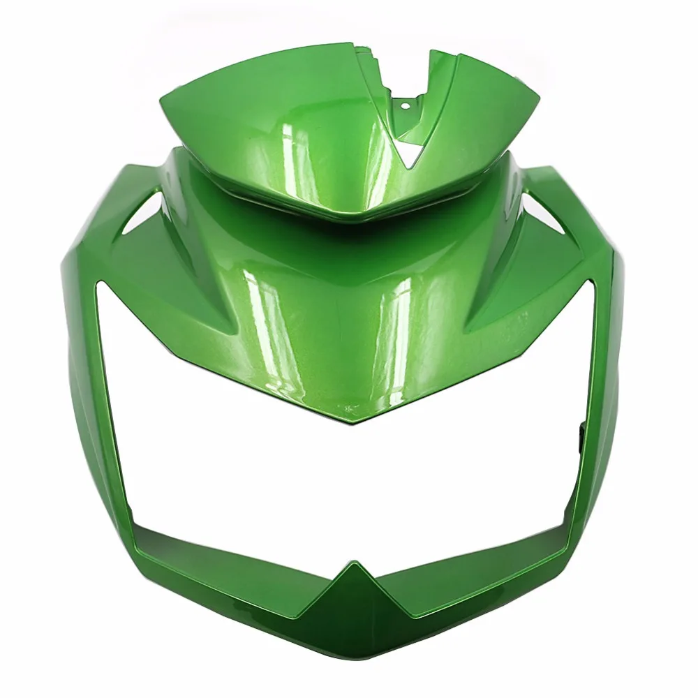 

Motorcycle Front Head Upper Nose Fairing For Kawasaki Z750 Z 750 2007 2008 2009 2010 2011 2012 Injection Unpainted Black Green