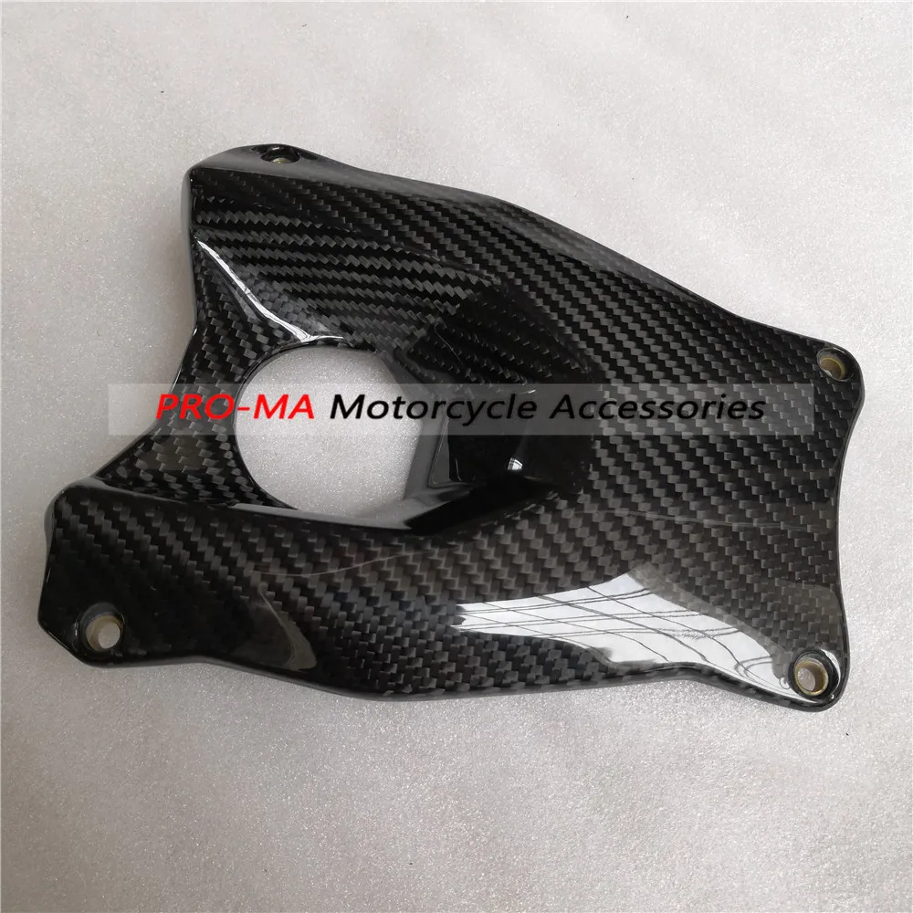 DTRAD Motorcycle Ignition Switch Frame/Key Cover in 100% Carbon Fiber for 2010-11 Ducati Streetfighter S 848 Twill | Автомобили и