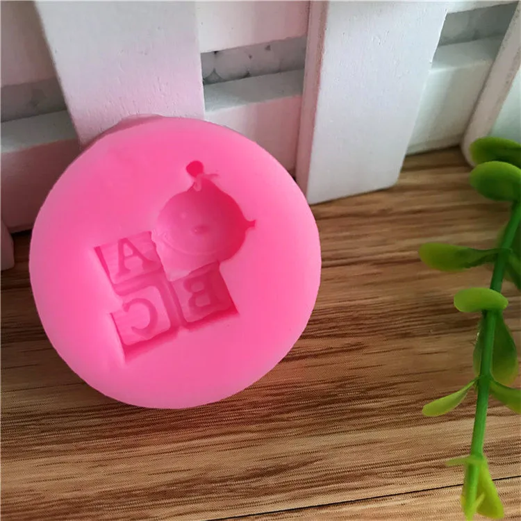 1 шт. буквы ABC шоколадные конфеты Jello силиконовые формы для торта инструменты
