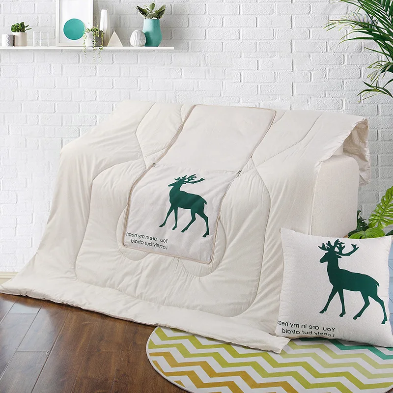 Home Decoration Shape-shift Cushion 45*45cm Back ChristmasCushion Open Size 120*160 Cushion Blanket Quilts Car Cartoon Throw Pil