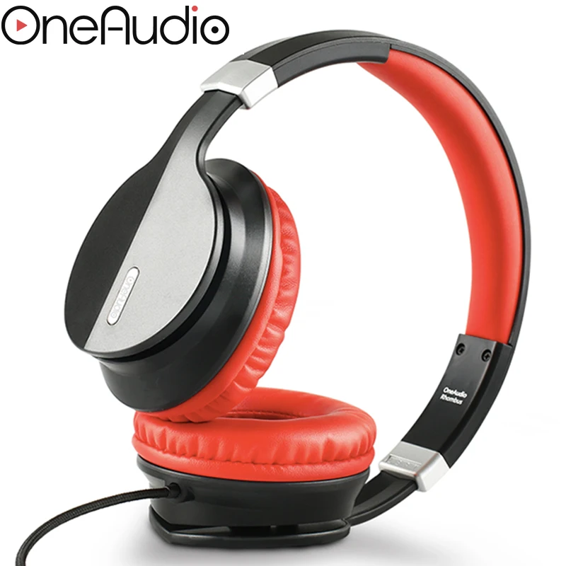 OneAudio проводные наушники с микрофоном портативный глубокий бас легкая гарнитура