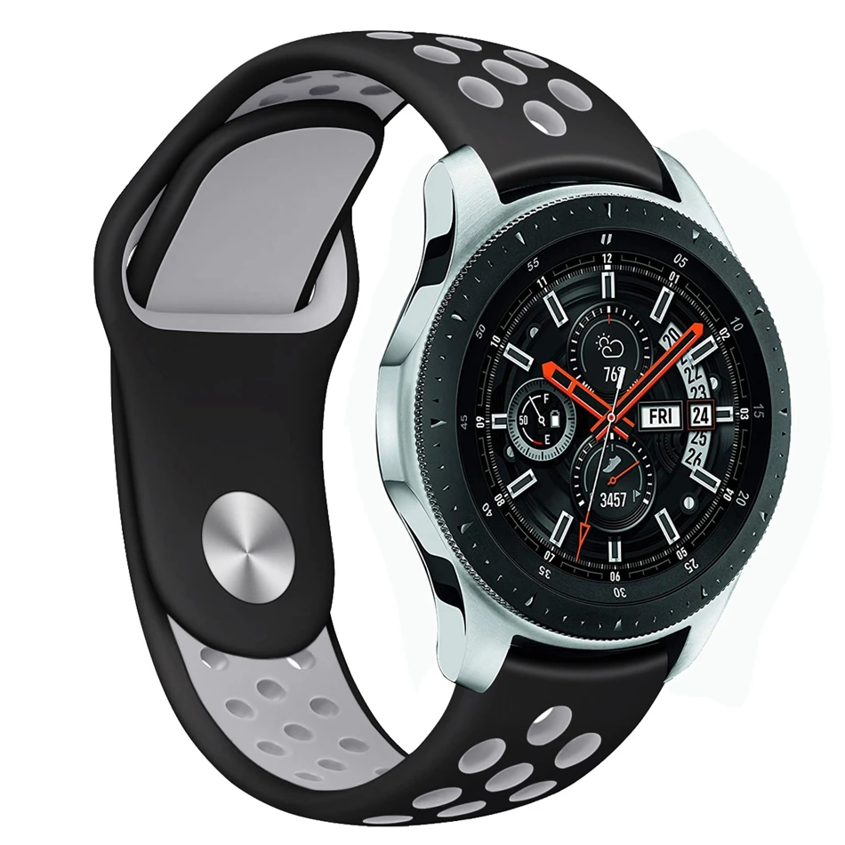 Ремешок Браслет кремния для Glaxary часы 46 мм замена группы 2018 Sumsung Smartwatch Amazfit Stratos