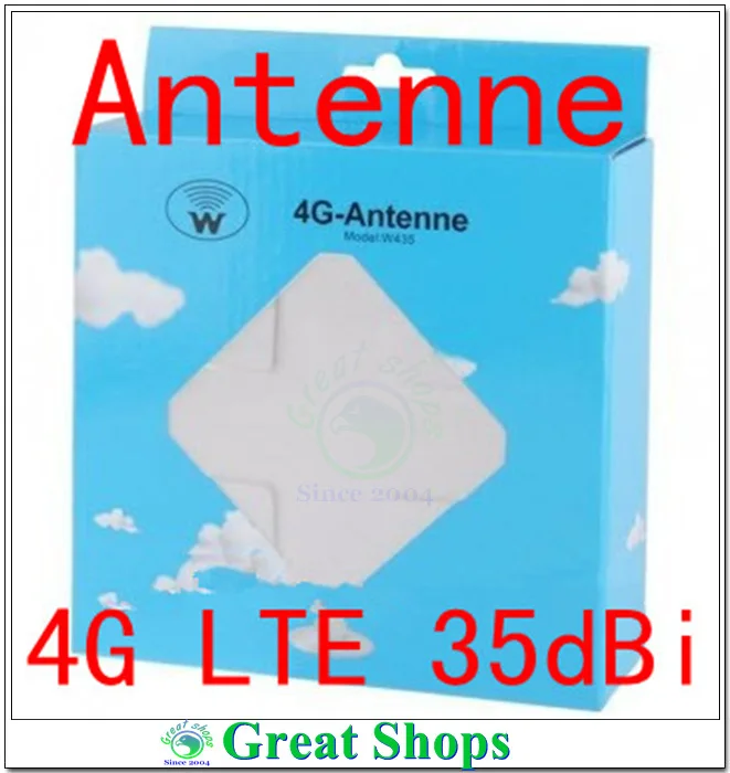 3g lte 35dbi 4G антенна 2 * SMA разъем для разъема CRC9 huawei 791 2690 МГц другого 4g роутера