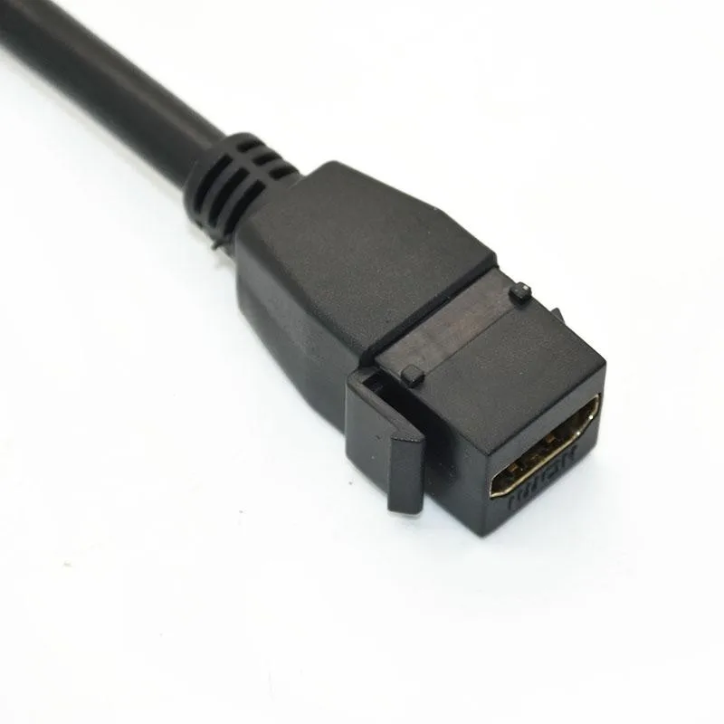 Новый стиль 10 см keystone HDMI 1.4 конвертер Кабели Кабо Kabel jack Переходник F/F адаптер для