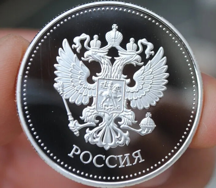 40 мм Vigo русская Серебряная сувенирная монета Советский Союз|union| |