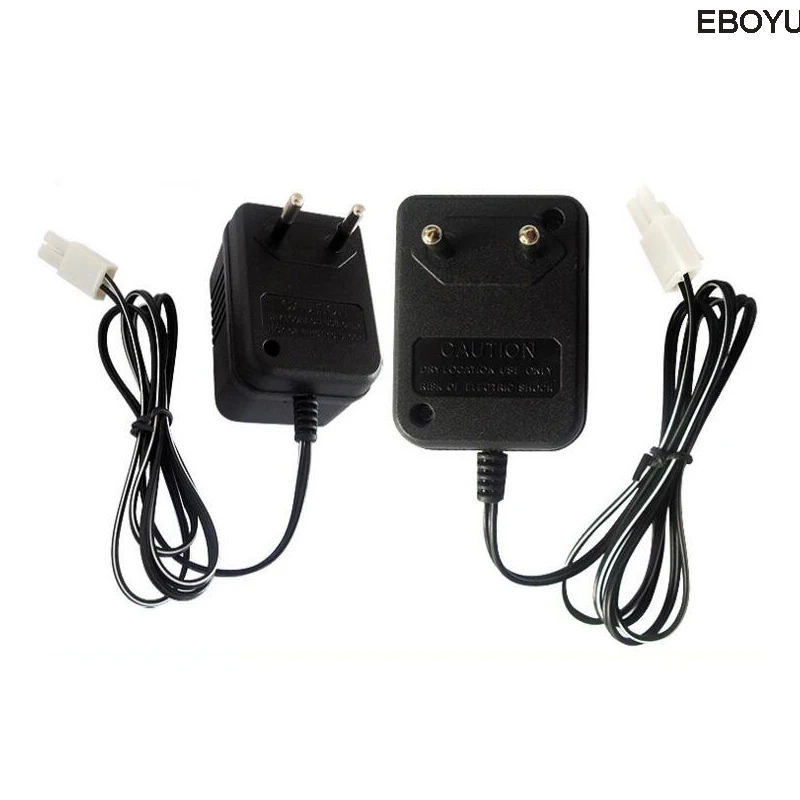 EBOYU DC EL 2P Plug 4 8 V 250mAh Ni-MH Ni-Cd AA аккумулятор зарядное устройство адаптер с разъемом