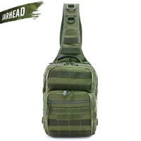 chest body sling single shoulder tactical bag waterproof molle military backpack men fishing hiking hunting bags sport bag