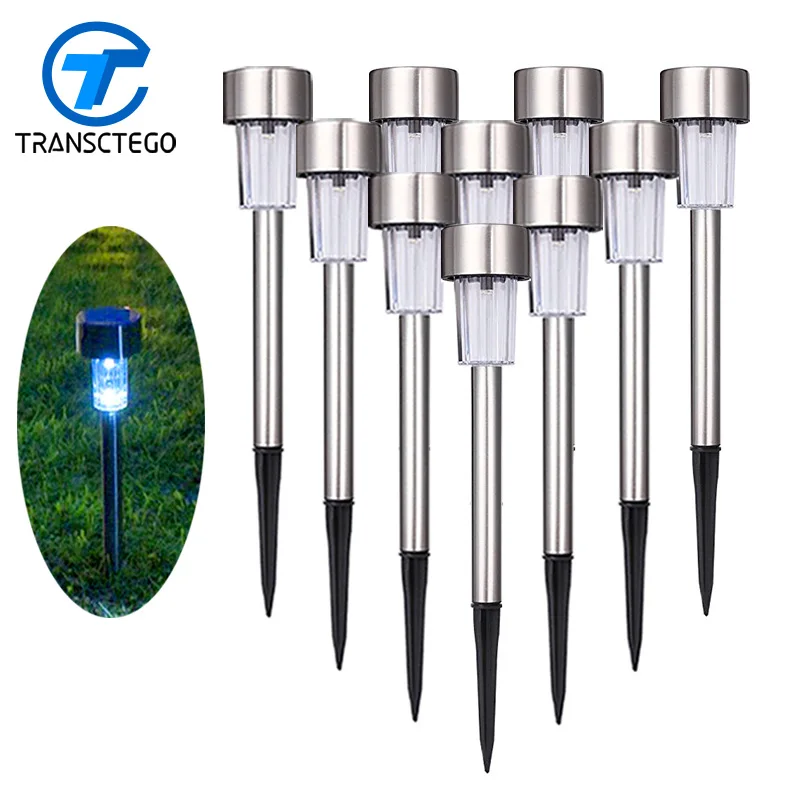 Садовый светодиодный солнечный светильник s уличный газонный на солнечной
