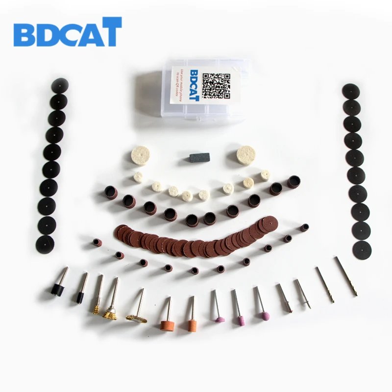 BDCAT набор аксессуаров для вращающихся инструментов Dremel 106 шт./компл. подходит мини