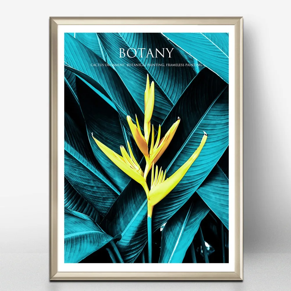 

Gohipang Modern Black and White Gold Plant Print Poster Wall Art Canvas Painting Picture for Living Room Home Decor Nordic Decor