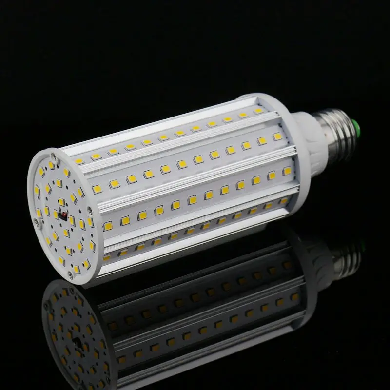 Высокая мощность 110 В 220 Светодиодная лампа E27 40 Вт кукурузная точечная SMD2835 lamparas