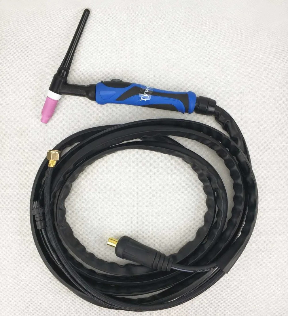 WP26 TIG фонарь TIG26 аргоновый сварочный фонарь 4 метра 13ft фонарь с воздушным охлаждением для 180A-220A TIG сварочный аппарат