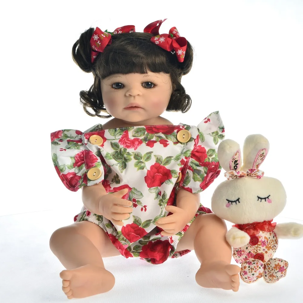 KEIUMI, горячая Распродажа, 22 дюйма, полностью силиконовая Reborn Menina Boneca, Реалистичная принцесса, модная Кукла, Reborn Baby, 55 см, игрушка для детей, Playmates