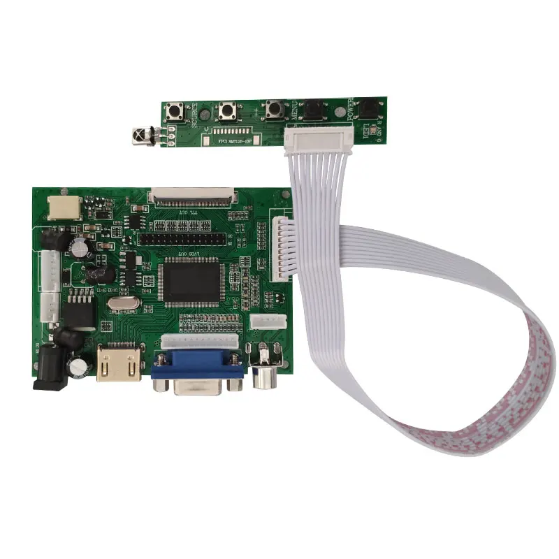 ЖК ttl LVDS плата контроллера HDMI VGA 2AV 50PIN для AT070TN90 92 94 Поддержка автоматически VS-TY2662-V1 драйвер платы