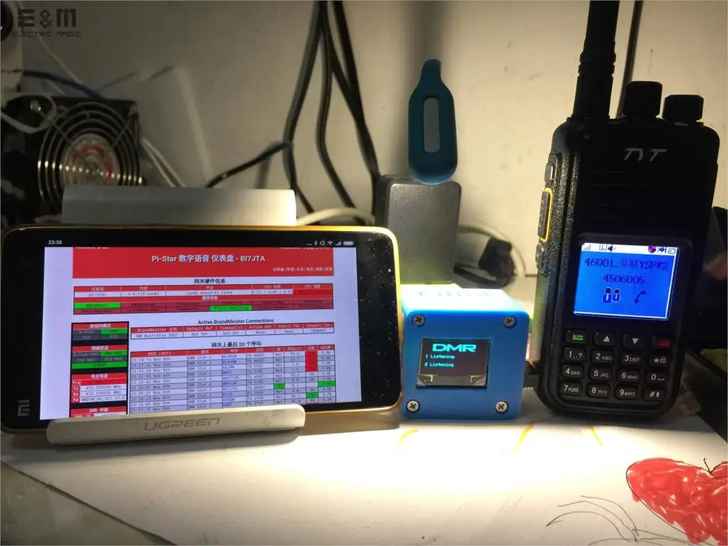 Online Nano Hotspot MMDVM BlueMate NanoPi NEO UHF 433MHz HAM DIY Kit Jumbo Spot P25 DMR D-STAR C4FM YSF Für Raspberry Pi Stern Pi-Stern