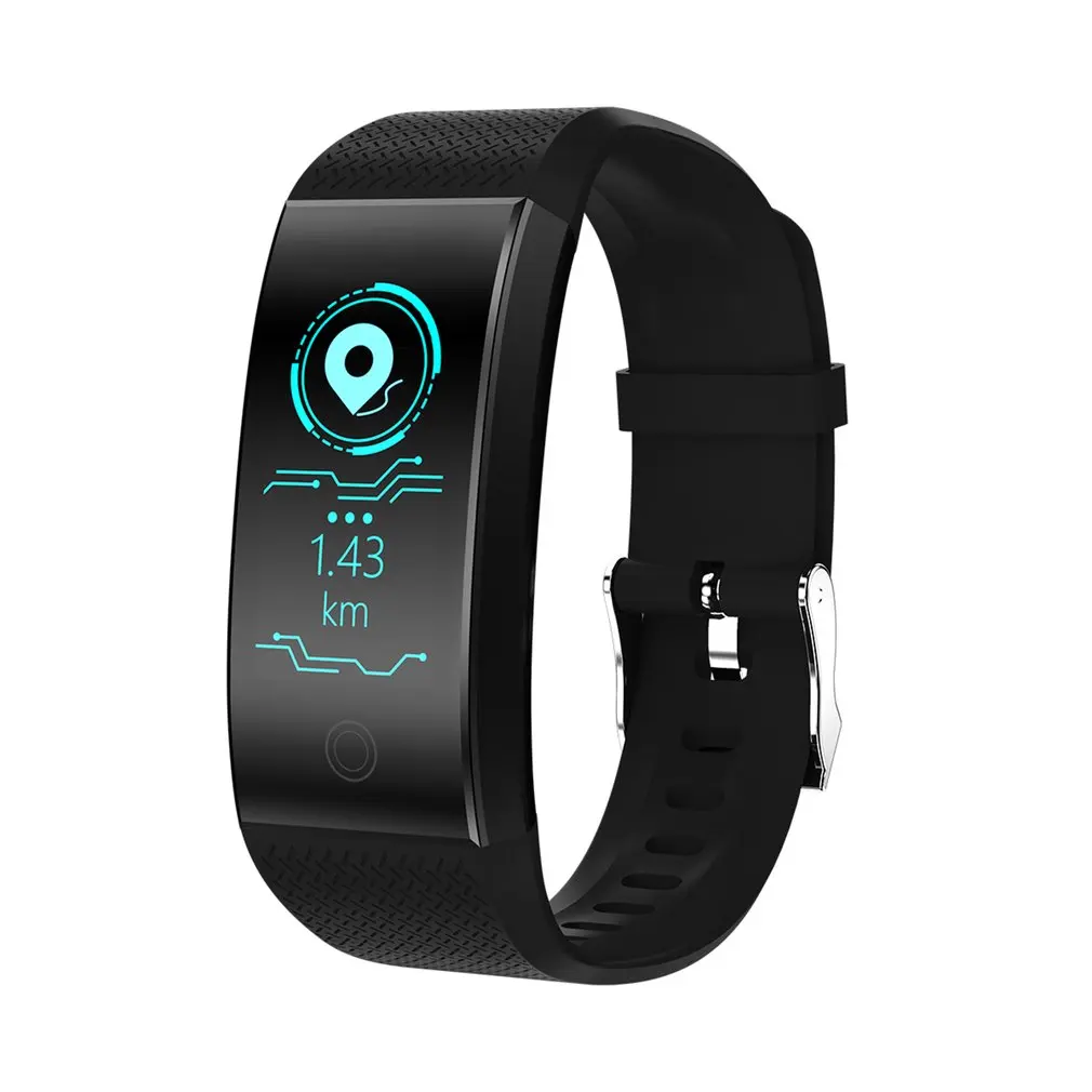 QW18 Bluetooth Смарт часы Датчик кровяного давления жизни водонепроницаемый Здоровье