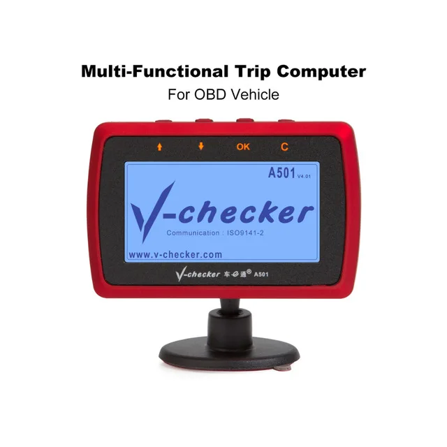 V контролера A501 бортовой компьютер OBD II сканер двигателя автомобиля код ошибки