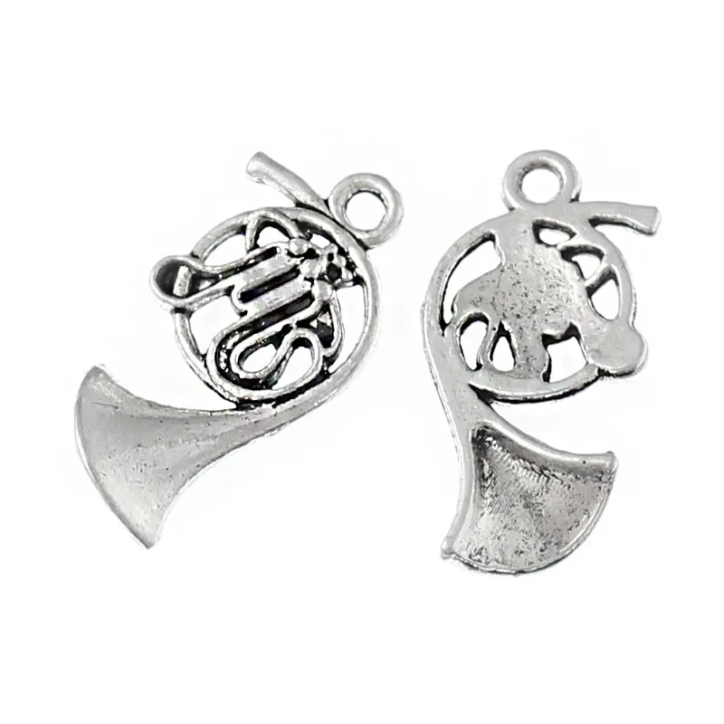 DoreenBeads подвески из цинкового металлического сплава античное серебро 24 мм (1 &quot) x 13