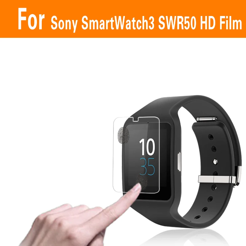 HD Watch 3 SWR50 Против царапин HD прозрачный глянцевый пленка для sony Smart Watch_ 2 SW2 Антибликовая матовая пленка для sony Smart Watch 3 SWR50 пленка для экрана - Цвет: HD Watch 3 SWR50