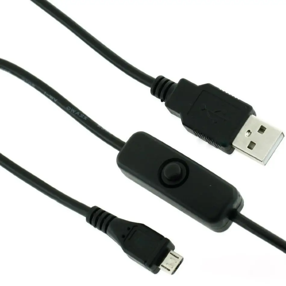 Кабель питания 1 5 м с кнопкой включения/выключения Micro USB зарядный кабель для Banana PI