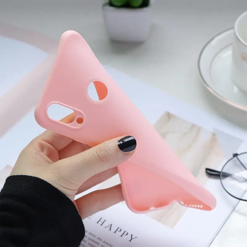 Pink TPU Мягкий с рисунком из ТПУ чехол для huawei смартфона Honor 8X8, 9, 10, вид 20 играть Коврики 30 20 10 P30 P10 P20 Pro Lite Y5 P Smart чехол Coque - Цвет: Pink TPU
