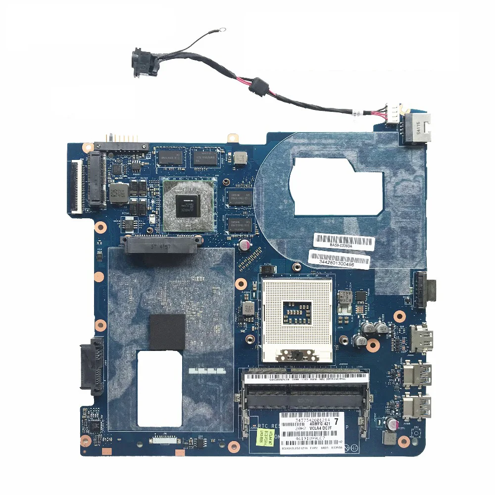 Материнская плата для ноутбука Samsung NP350V5C 350V5C HD серия 7600M 1 ГБ HM76 100% рабочий на й
