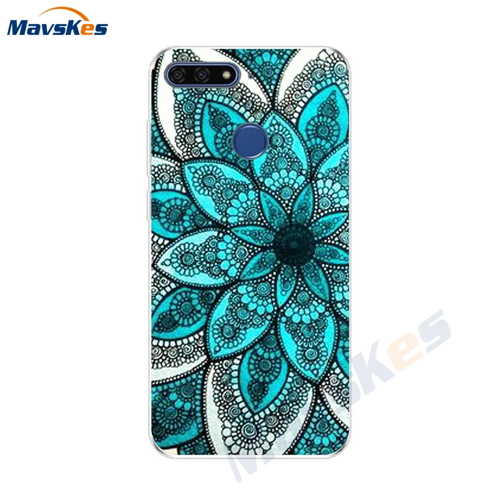 Для huawei Honor 7C чехол 5," Мягкий ТПУ силиконовый бампер на Honor 7C чехол s для huawei Honor 7C AUM-L41 чехол для телефона задняя крышка