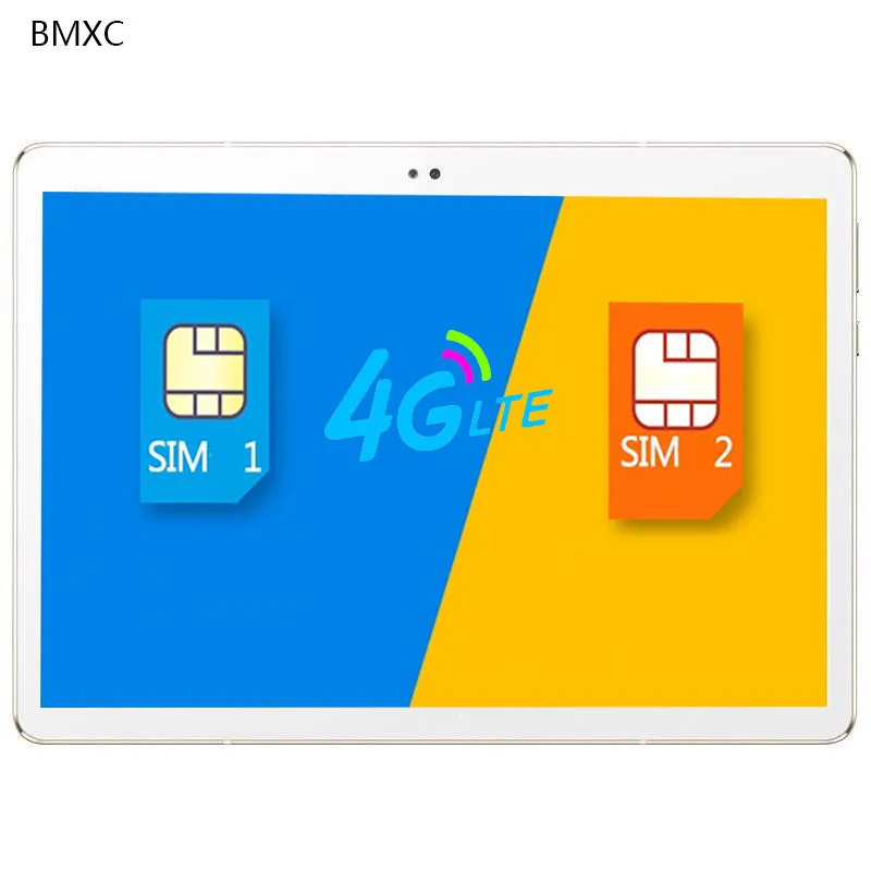 Оригинальный планшет 10 1 дюймов Android 7 0 четыре ядра 4G LTE две sim карты телефонные