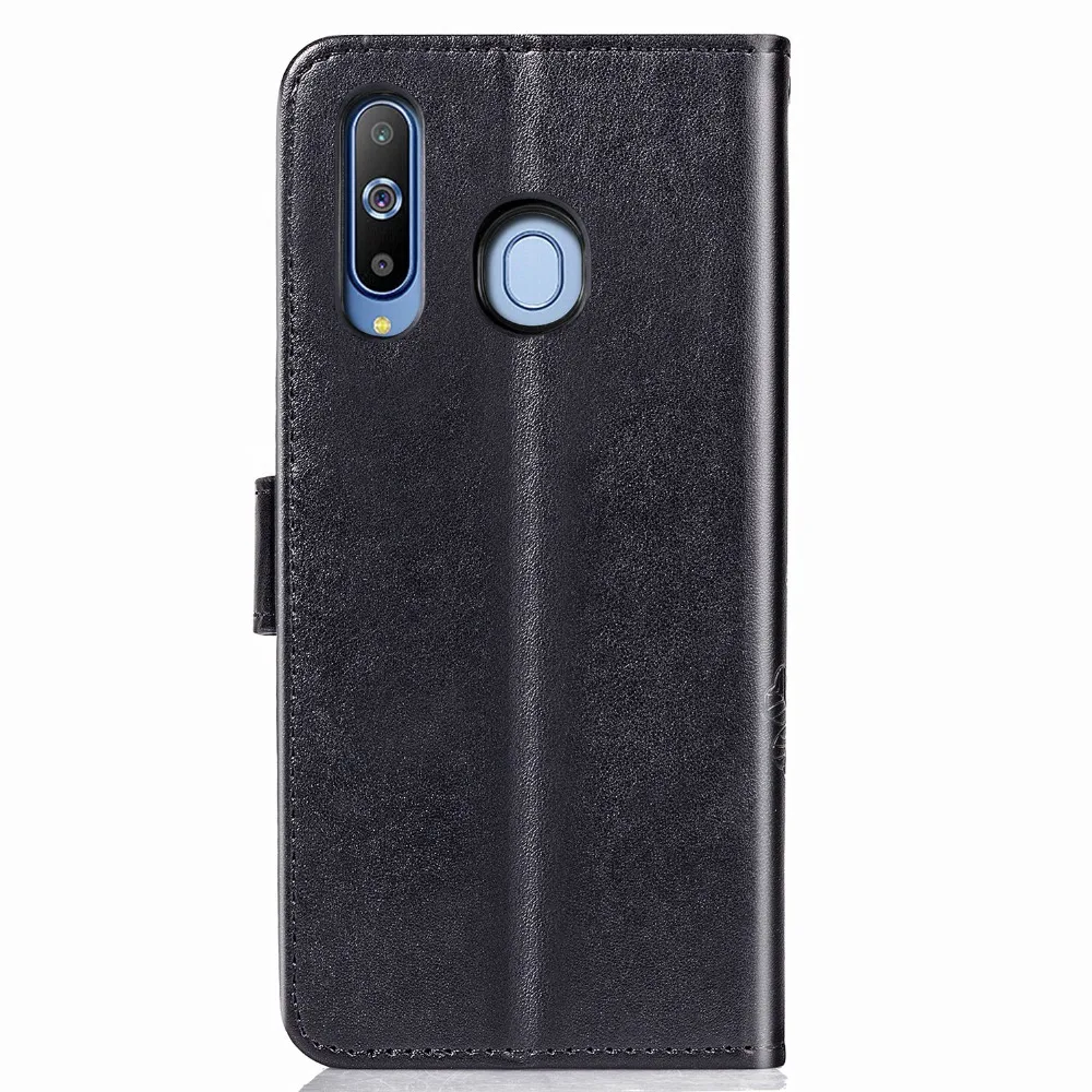 Чехол для телефона Samsung Galaxy A50 A8S J7 Duo откидная задняя крышка из искусственной кожи