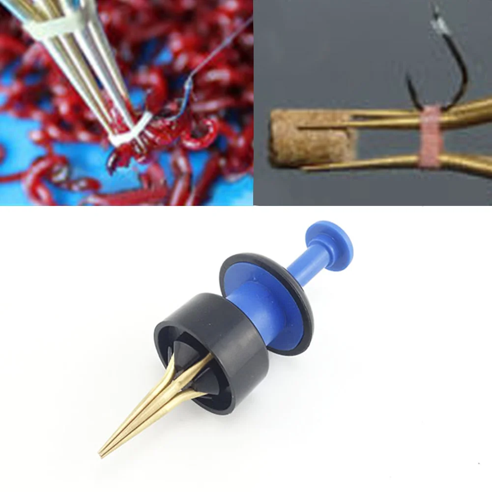 1 шт. медные детали кровяного червя приманка гранулы англервь зажим для приманки