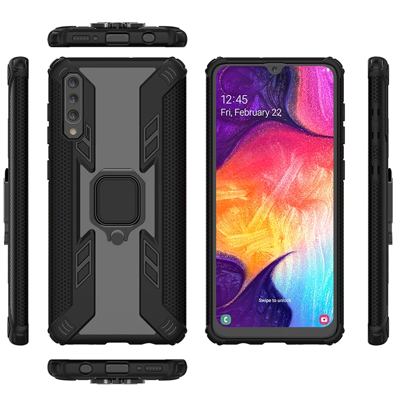 Защитный чехол на samsung Galaxy A50 50A M30 A30 M20 M10 роскошный Твердый переплет Galax 50