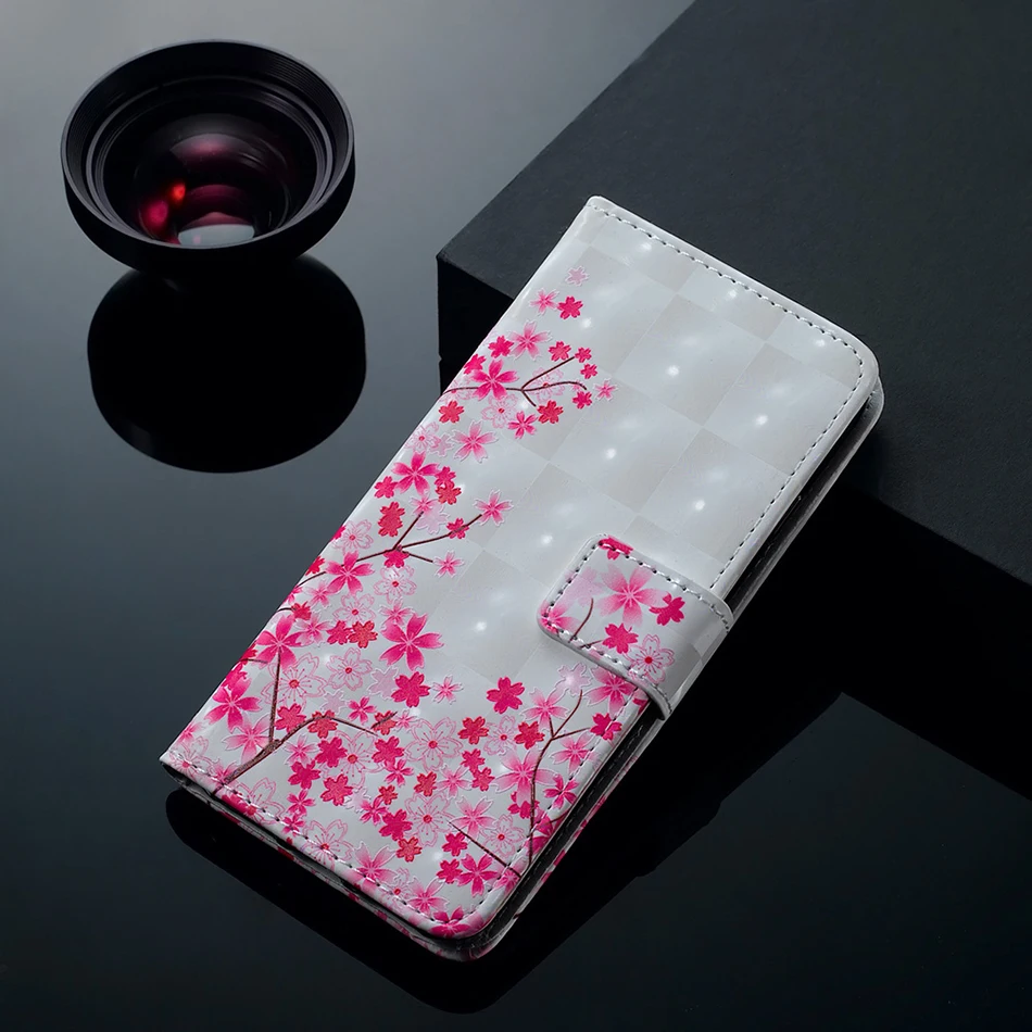 Чехол-кошелек для iphone 6 Plus, чехол для huawei Honor 7C 7A Y7 PRO Y6 Prime Nova 2 Lite P20 mate 20 P smart Flower, откидная крышка B67