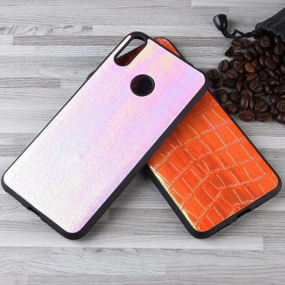 Honor 8C Case For Huawei 8 C Honor8C 6.26'' Soft Leather TPU Silicone Colorful Phone Cover Coque Funda |