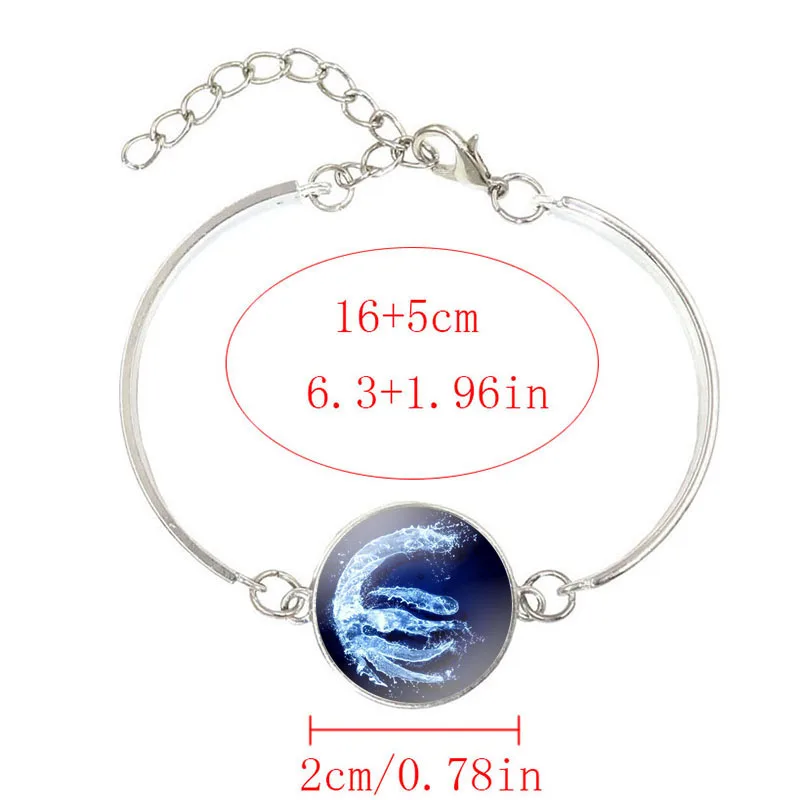 Браслет Аватар с кабошоном из стекла надписью The Last Airbender|charm bracelet|cabochon braceletbracelets &