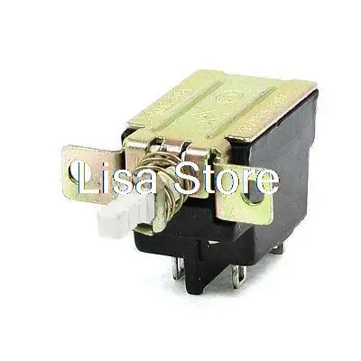 8A/128A 250V AC 4-Контактный Терминал DPST Push кнопка выключателя питания Европейская популярная кнопка