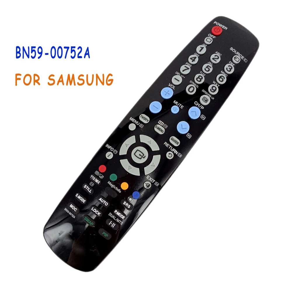 Используется оригинальный BN59 00752A пульт дистанционного управления LCD TV для Samsung