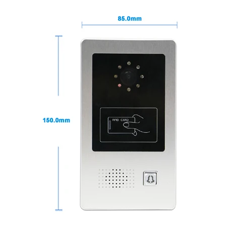 HomeEye 7 ''Видео дверной телефон видео дверной звонок 1200TVL система домашнего контроля доступа Водонепроницаемая RFID Обнаружение движения сенсорная кнопка