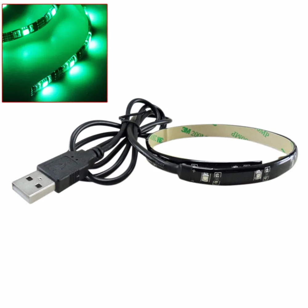 Источник питания USB 12 светодиодных лент 3528 5В освещение смещения для HDTV TV