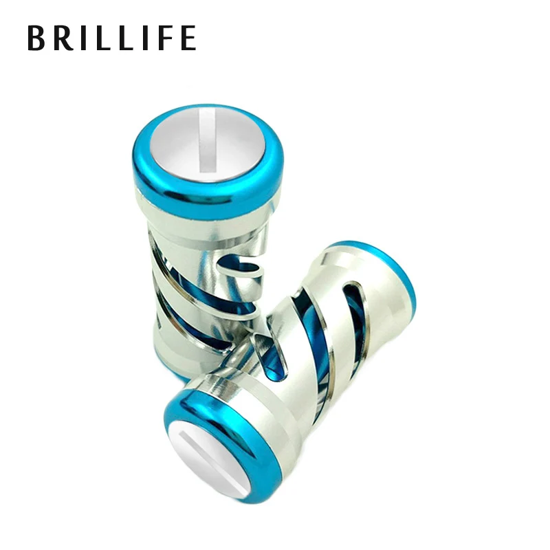 BRILLIFE 2pcs/set DIY Fishing Reel Handle Knob for Baitcasting Daiwa Shimano ABU Garcia | Спорт и развлечения