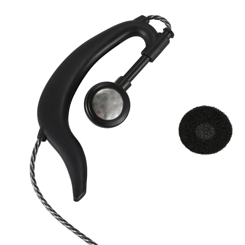 ABSQ 2 Pin g-формы наушники для Walkie Talkie способ радио кусок | Электроника