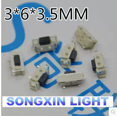 Сенсорный выключатель высокое качество 3*6*3 5 мм SMD MP3 MP4 MP5 планшетный ПК кнопочный
