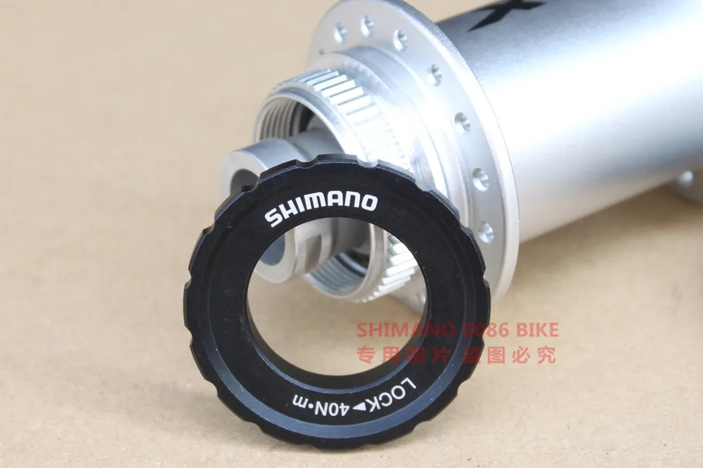 Shimano через ось ступицы колеса XT M8010 Центральный замок диск ротор E-THRU BOOST внешне зубчатый Тип стопорное кольцо
