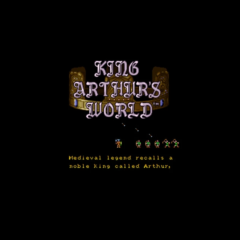 Большая серая игровая карта Король Артура мира 16 бит для игроков NTSC Прямая