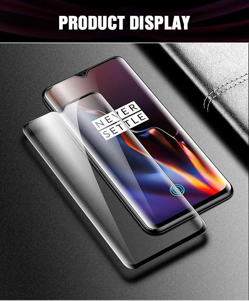 Защитное стекло TOMKAS 6D для Oneplus 7 T, защитная пленка из закаленного стекла для Oneplus 7 6 5 5 T, защитное стекло One Plus 6T