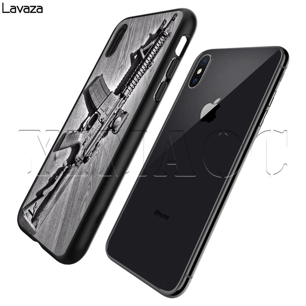 Lavaza AR-15 винтовки AR 15 пистолеты чехол для iPhone 11 Pro XS Max XR X 8 7 6 6S Plus 5 5s se |
