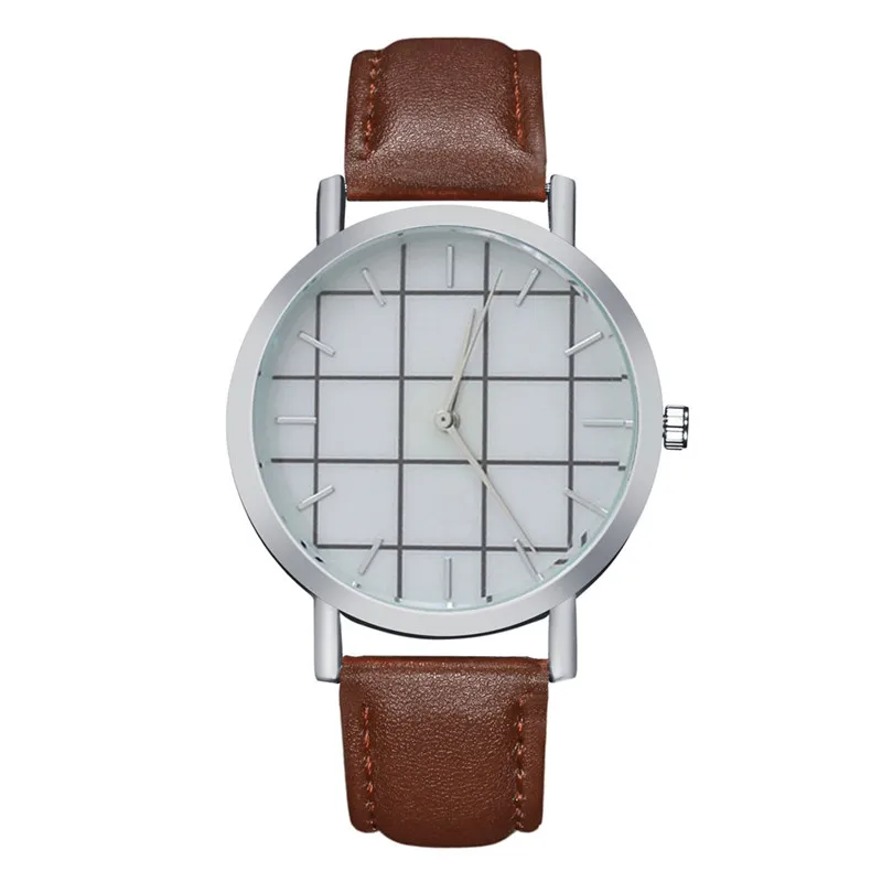 MJartoria 2018 женский полосатый кожаный браслет для часов Quartzwatch цифровые часы