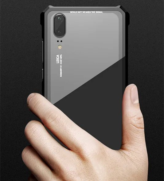 Оригинальный LUPHIE чехол для телефона HUAWEI P20/P20 Pro/P20 Lite металла Алюминий рамка + 9 H